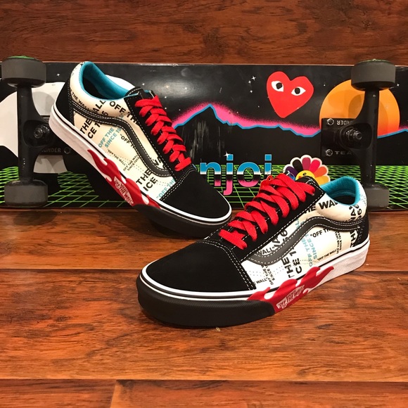 Vans Shoes - Vans Old School Otw Flame Shoes 🔥RARE